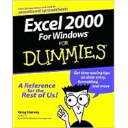 Excel 2000 For Windows For Dummies