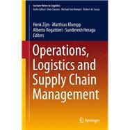 Operations, Logistics and Supply Chain Management