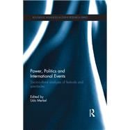 Power, Politics and International Events.: Socio-cultural Analyses of Festivals and Spectacles