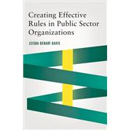 Creating Effective Rules in Public Sector Organizations
