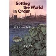 Setting the World in Order
