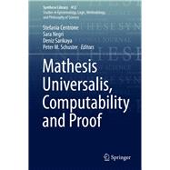 Mathesis Universalis, Computability and Proof