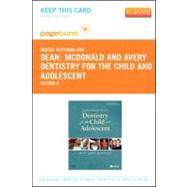 McDonald and Avery's Dentistry for the Child and Adolescent Pageburst Passcode