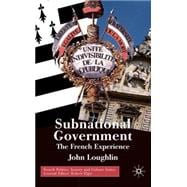 Subnational Government The French Experience