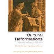 Cultural Reformations Medieval and Renaissance in Literary History