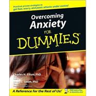 Overcoming Anxiety For Dummies<sup>®</sup>
