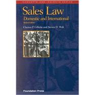 Sales Law : Domestic and International