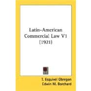 Latin-American Commercial Law V1