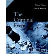 Criminal Event An Introduction to Criminology