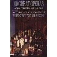 100 Great Operas And Their Stories Act-By-Act Synopses