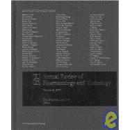 Annual Review of Pharmacology and Toxicology 2008