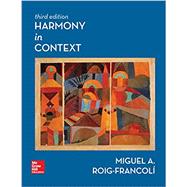 GEN COMBO LL HARMONY IN CONTEXT; WORKBOOK/ANTHOLOGY HARMONY IN CONTEXT