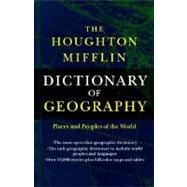 The Houghton Mifflin Dictionary of Geography