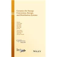 Ceramics for Energy Conversion, Storage, and Distribution Systems