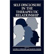 Self-Disclosure in the Therapeutic Relationship