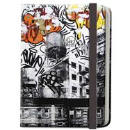 Street Notes-New York Artwork by AVone (Large Hardcover Journal) 144-page lined notebook