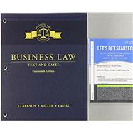 Bundle: Business Law: Text and Cases, Loose-Leaf Version, 14th + MindTap Business Law, 1 term (6 months) Printed Access Card
