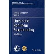 Linear and Nonlinear Programming