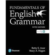 Fundamentals of English Grammar Sb/App International Edition NOT AVAIL IN U.S.