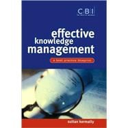 Effective Knowledge Management A Best Practice Blueprint