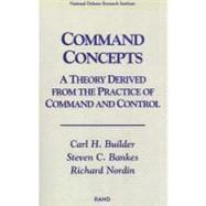 Command Concepts A Theory Derived From The Practice Of Command and Control