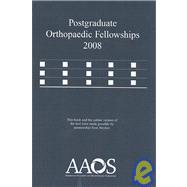 Postgraduate Orthopaedic Fellowships 2008