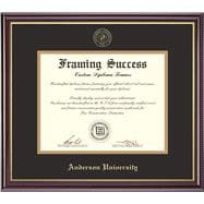 Anderson University Windsor Diploma - Master's Degree Frame