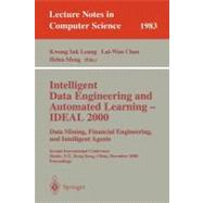 Intelligent Data Engineering and Automated Learning - Ideal 2000