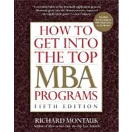 How to Get Into the Top MBA Programs, 5th Edition book cover, ISBN 9780735204508