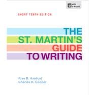 The St. Martin's Guide to Writing Short Edition