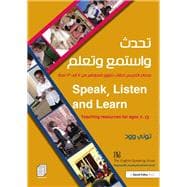 Speak, Listen and Learn: Teaching resources for ages 7-13, Arabic Edition