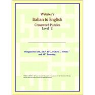 Webster's Italian to English Crossword Puzzles: Level 2