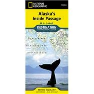 National Geographic Destination Touring Map & Guide Alaska's Inside Passage