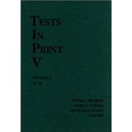 Tests in Print V