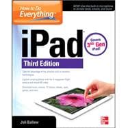 How to Do Everything: iPad, 3rd Edition covers 3rd Gen iPad