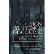 Sign, Sentence, Discourse