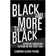 Black and More Than Black
