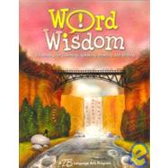 Word Wisdom Level G: Vocabulary for Listening, Speaking, Reading, and Writing