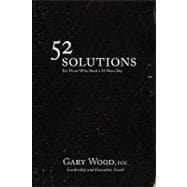 52 Solutions for Those Who Need a 25 Hour Day