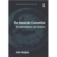 The Genocide Convention: An International Law Analysis