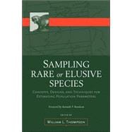 Sampling Rare Or Elusive Species