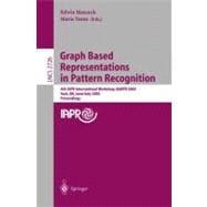Graph Based Representations in Pattern Recognition: 4th Iapr International Workshop, Gbrpr 2003, York, Uk, June 30-July 2, 2003 : Proceedings
