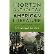 The Norton Anthology of American Literature Vol. 1, Shorter Ninth Edition,9780393264524