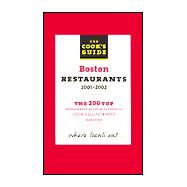 Cook's Guide to Boston Restaurants, 2001-2002