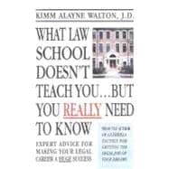 What Law School Doesn't Teach You...but You Really Need to Know