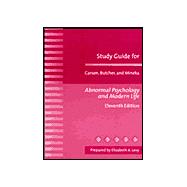 Study Guide for Abnormal Psychology and Modern Life