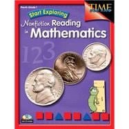 Start Exploring Nonfiction Reading in Mathematics Grades PreK-1 Time for Kids + CD