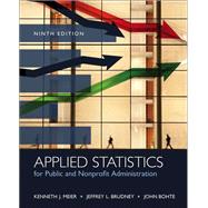 Applied Statistics for Public and Nonprofit Administration