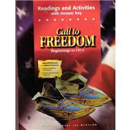 Call to Freedom : Beginning-1914: Readings and Activities with Answer Key