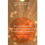 Decentralization and Local Governance in Developing Countries A Comparative Perspective